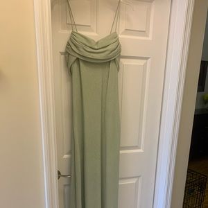 Green formal dress